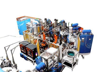 Air Compressor Welding Automation System