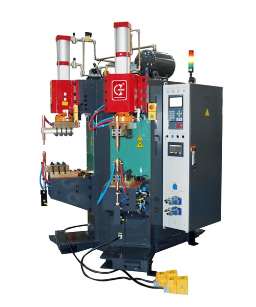 Double-Head MFDC Projection Welder for Automotive Fastener Nuts