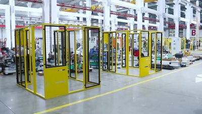 Microwave steaming baking inner tank production line